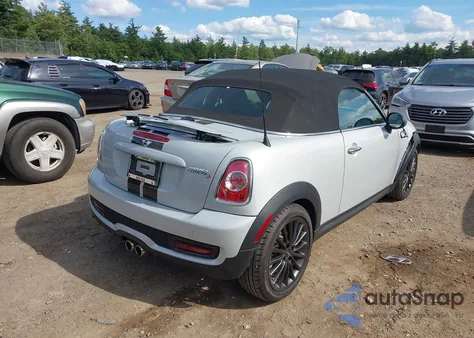 2013 Mini Roadster Cooper S from USA, damaged, VIN WMWSY3C52DT565412